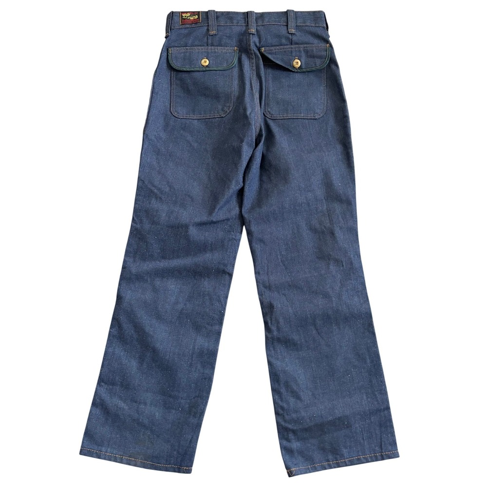 Vtg 80s Outdoor‎ Adventures Hunting Pants Sz 34X30 Water Repellent Brush Guard - Picture 3 of 7
